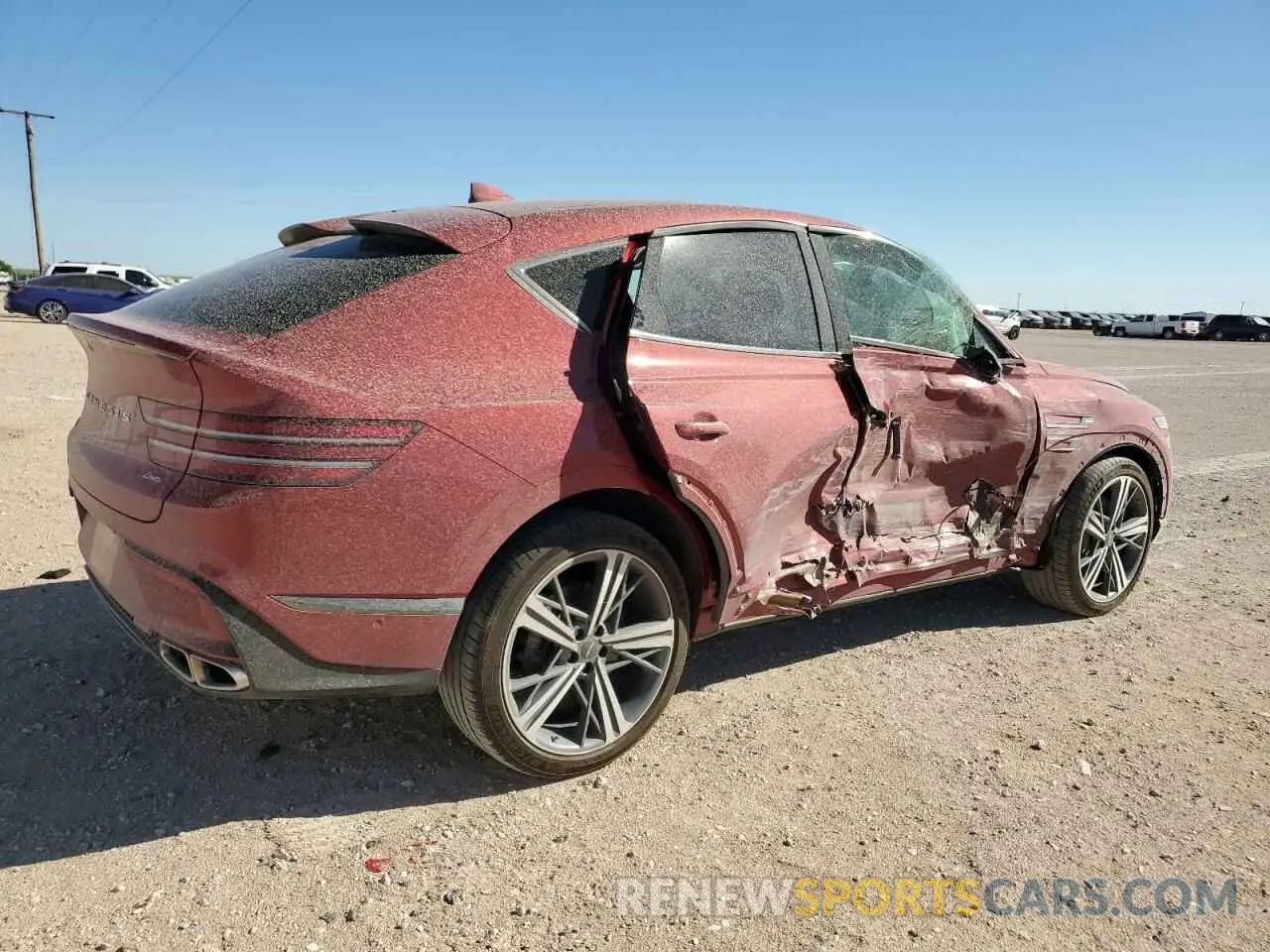 3 Photograph of a damaged car KMUJBESC7SU257927 GENESIS GV80 COUPE 2025