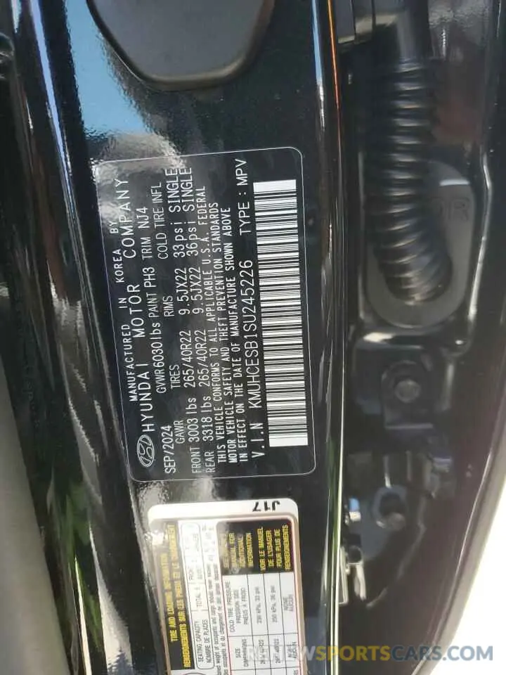 13 Photograph of a damaged car KMUHCESB1SU245226 GENESIS GV80 PREST 2025