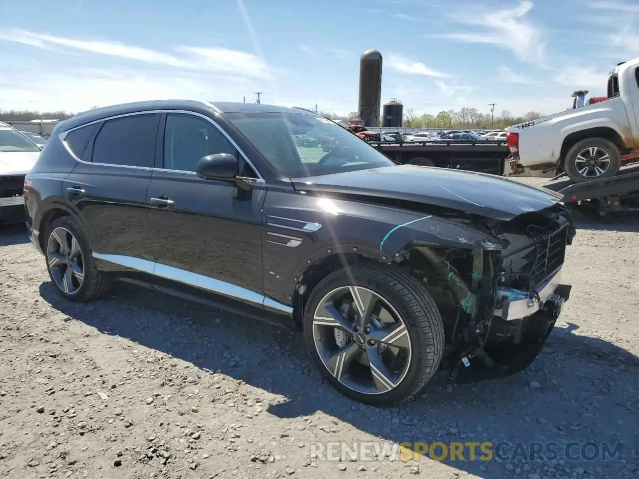 4 Photograph of a damaged car KMUHCESB1SU245226 GENESIS GV80 PREST 2025