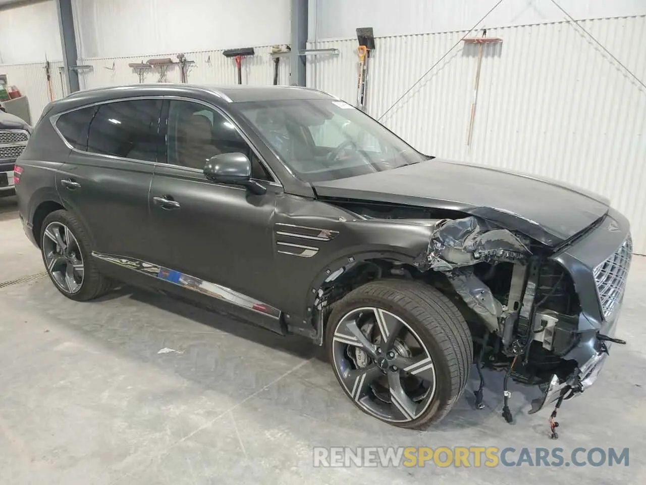 4 Photograph of a damaged car KMUHEESC6SU217506 GENESIS GV80 PREST 2025