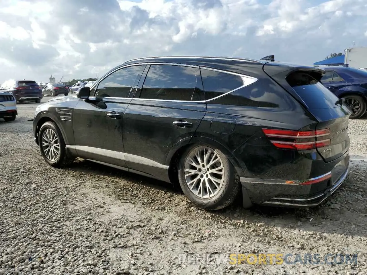 2 Photograph of a damaged car KMUHFESB7SU248218 GENESIS GV80 STAND 2025