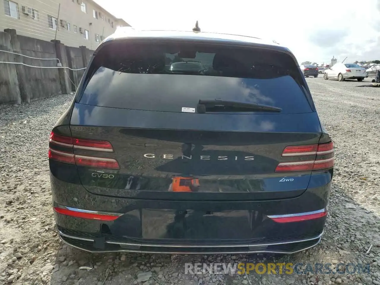 6 Photograph of a damaged car KMUHFESB7SU248218 GENESIS GV80 STAND 2025