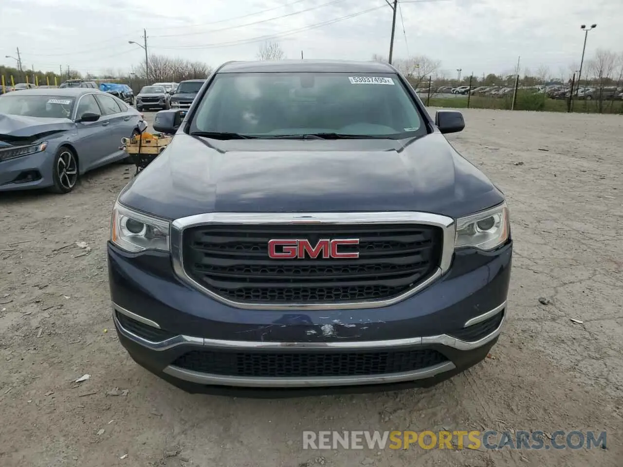 5 Photograph of a damaged car 1GKKNKLA0KZ138683 GMC ACADIA 2019