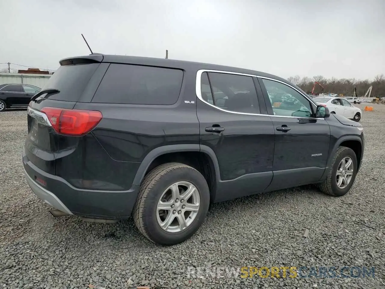 3 Photograph of a damaged car 1GKKNKLA0KZ291662 GMC ACADIA 2019