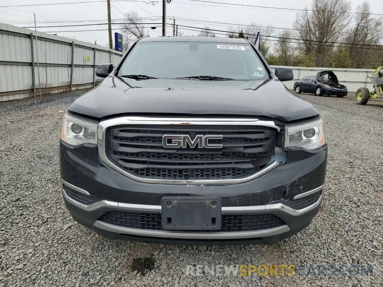 5 Photograph of a damaged car 1GKKNKLA0KZ291662 GMC ACADIA 2019