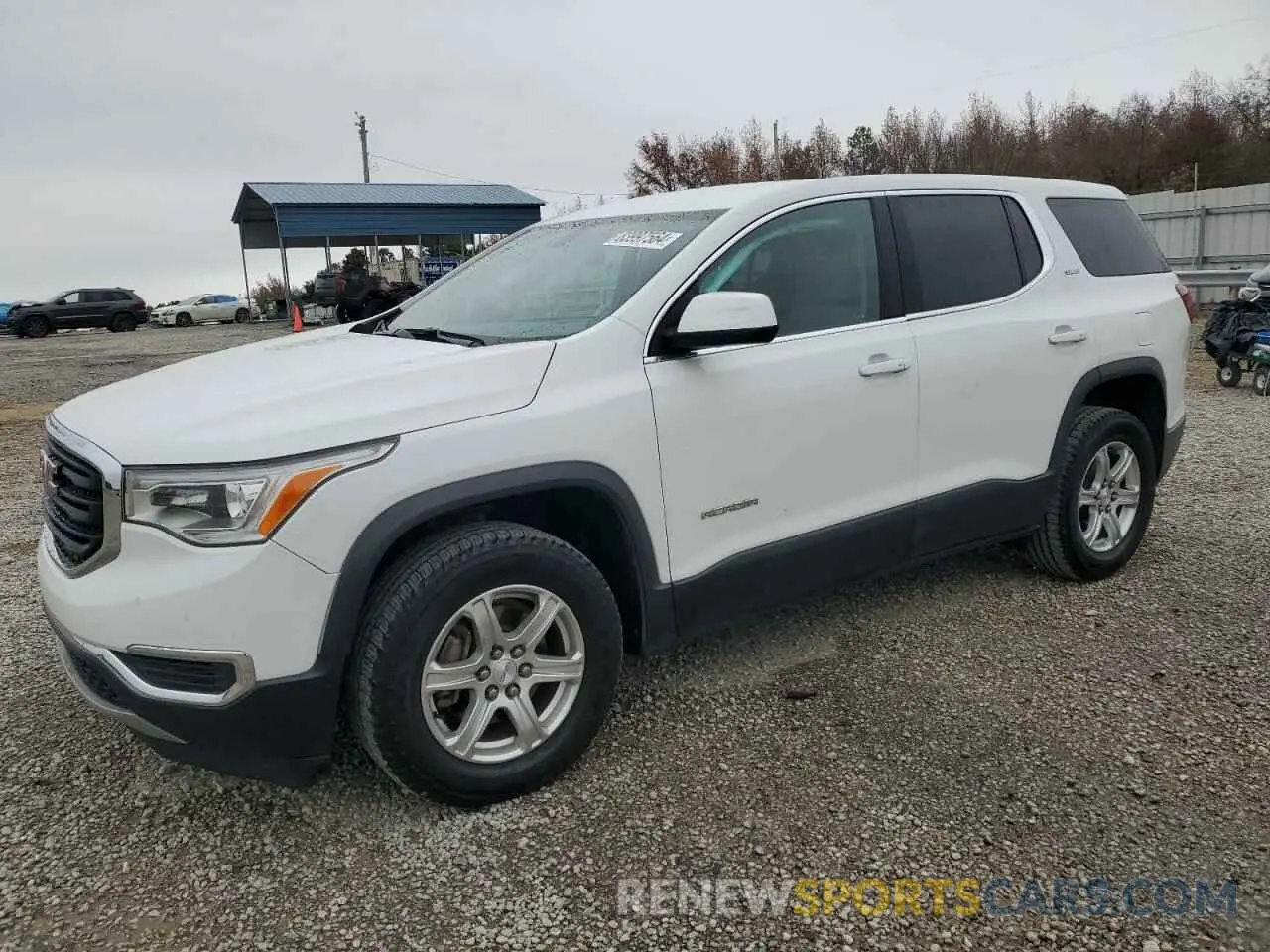 1 Photograph of a damaged car 1GKKNKLA1KZ163981 GMC ACADIA 2019
