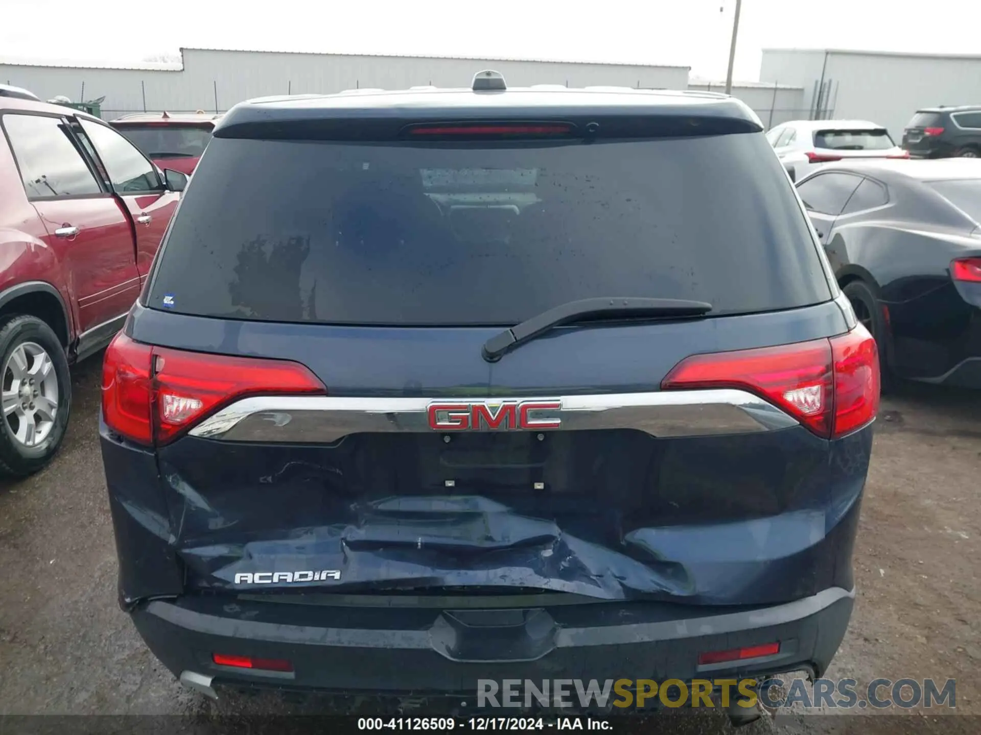 16 Photograph of a damaged car 1GKKNKLA2KZ168106 GMC ACADIA 2019