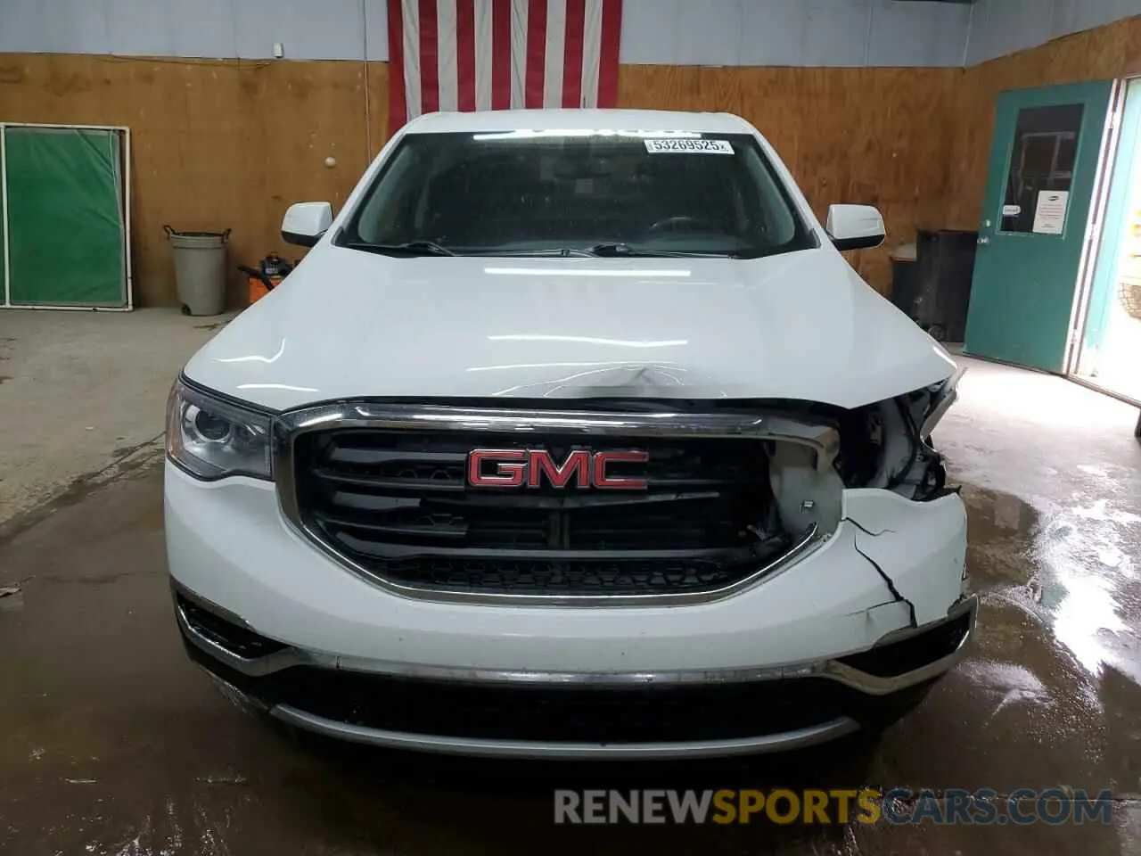 5 Photograph of a damaged car 1GKKNKLA2KZ221483 GMC ACADIA 2019