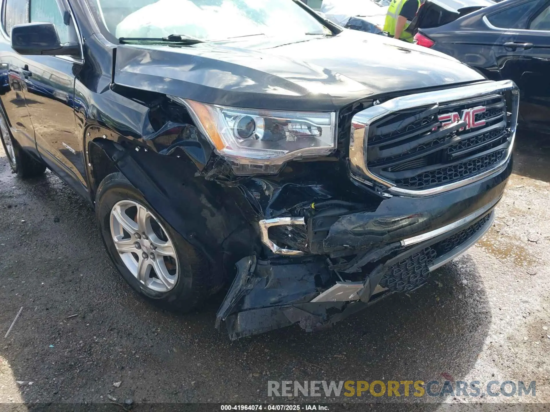 6 Photograph of a damaged car 1GKKNKLA2KZ233536 GMC ACADIA 2019