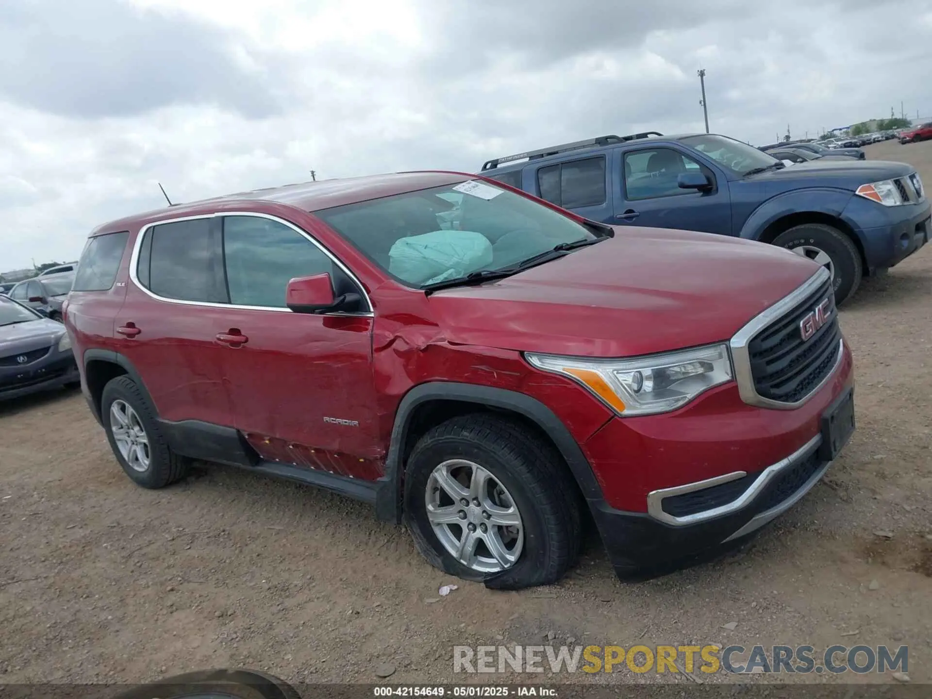 13 Photograph of a damaged car 1GKKNKLA3KZ238647 GMC ACADIA 2019
