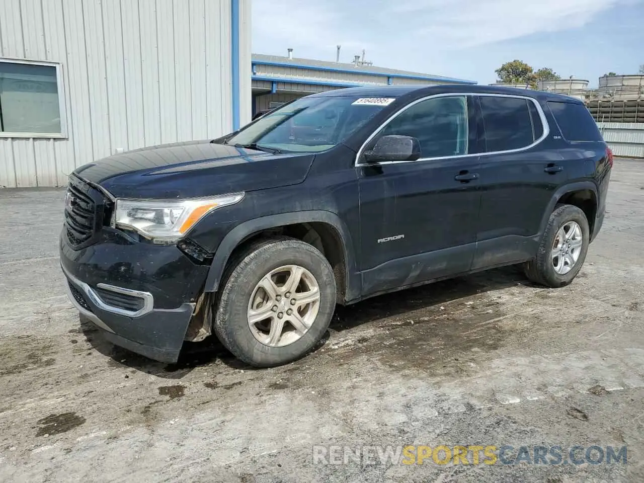 1 Photograph of a damaged car 1GKKNKLA5KZ101760 GMC ACADIA 2019