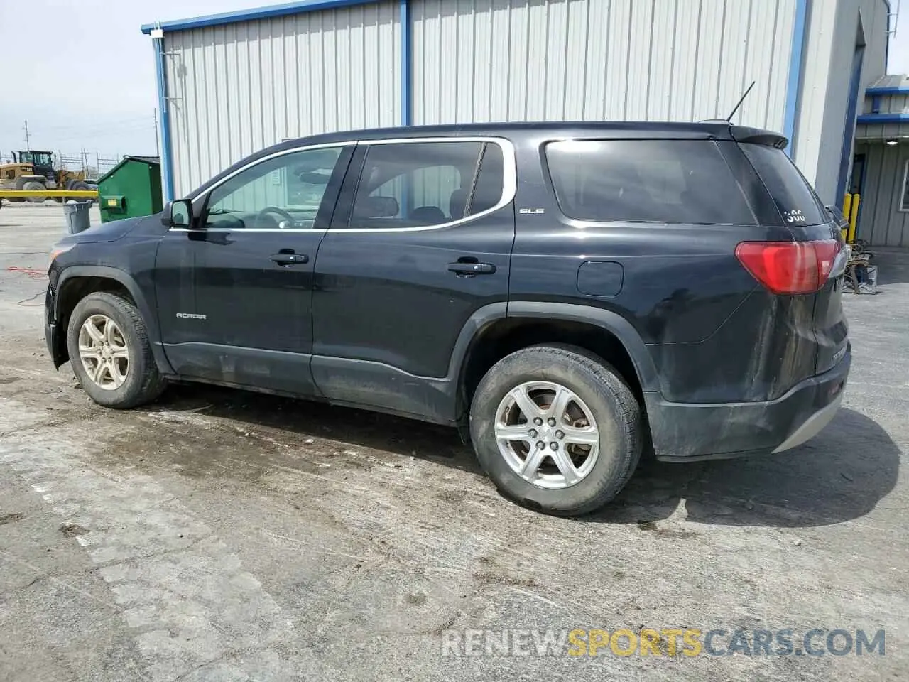 2 Photograph of a damaged car 1GKKNKLA5KZ101760 GMC ACADIA 2019
