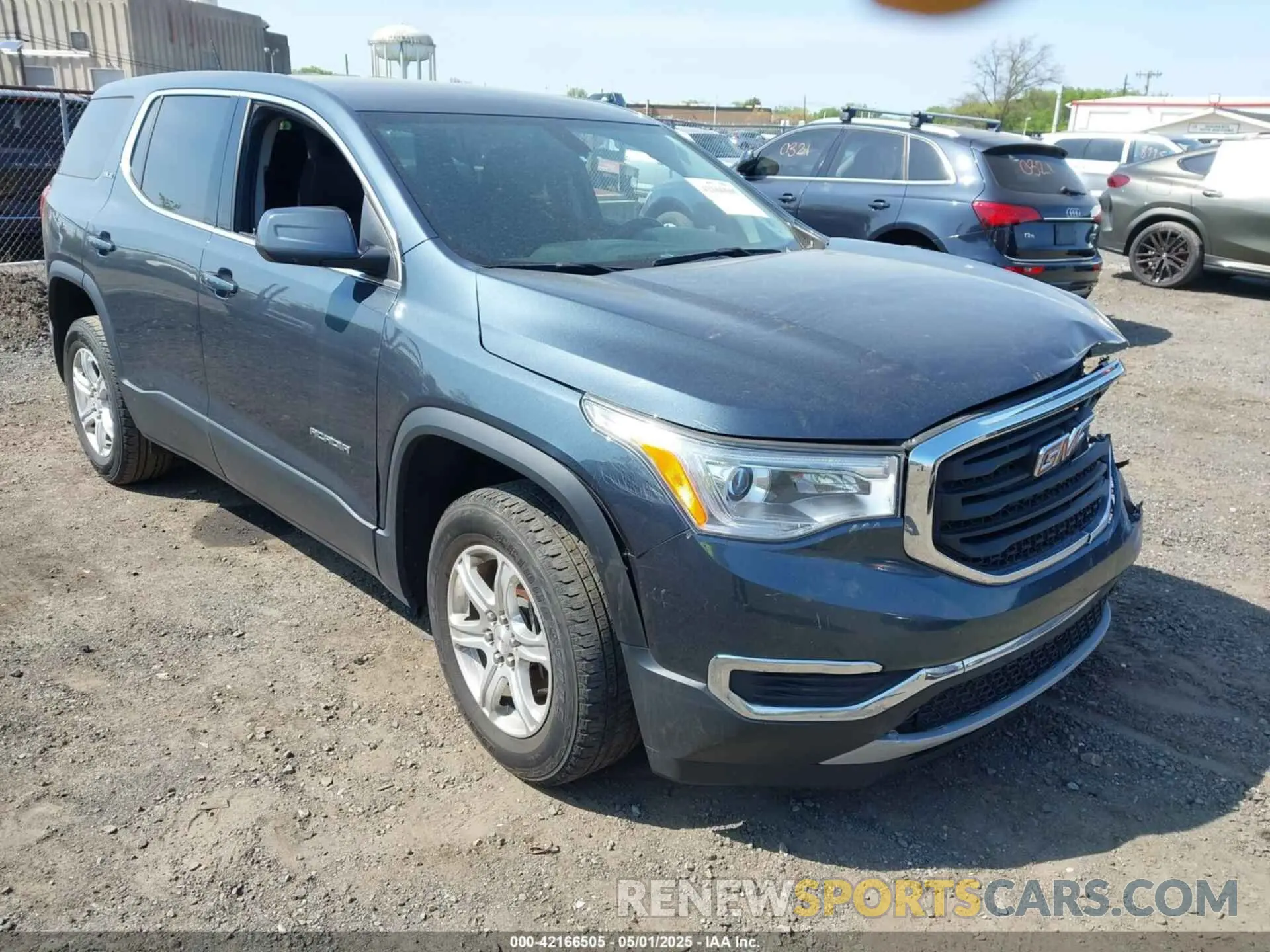 1 Photograph of a damaged car 1GKKNKLA5KZ223597 GMC ACADIA 2019