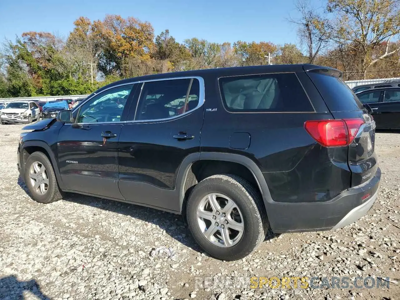 2 Photograph of a damaged car 1GKKNKLA6KZ116039 GMC ACADIA 2019