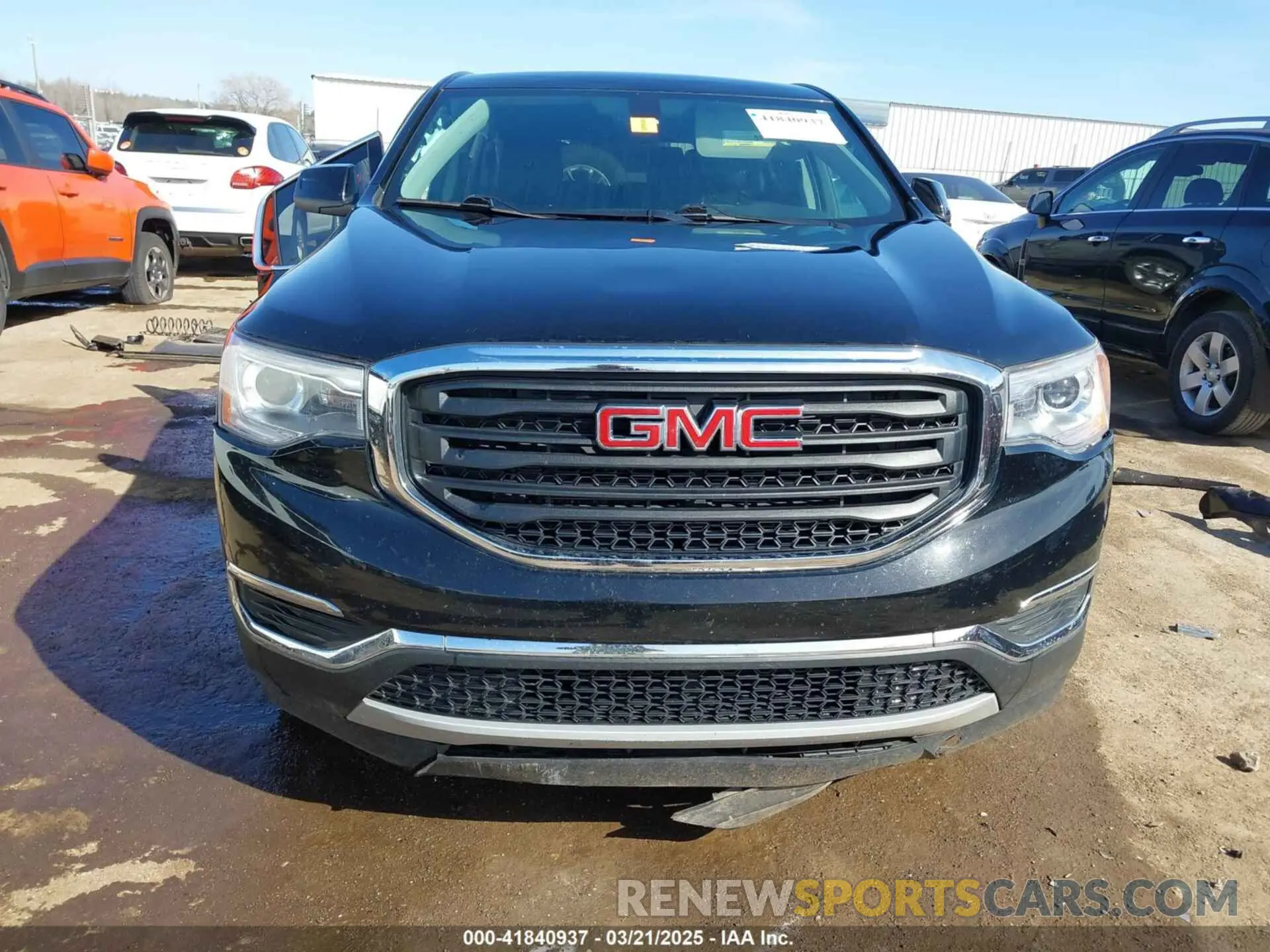 13 Photograph of a damaged car 1GKKNKLA6KZ224306 GMC ACADIA 2019