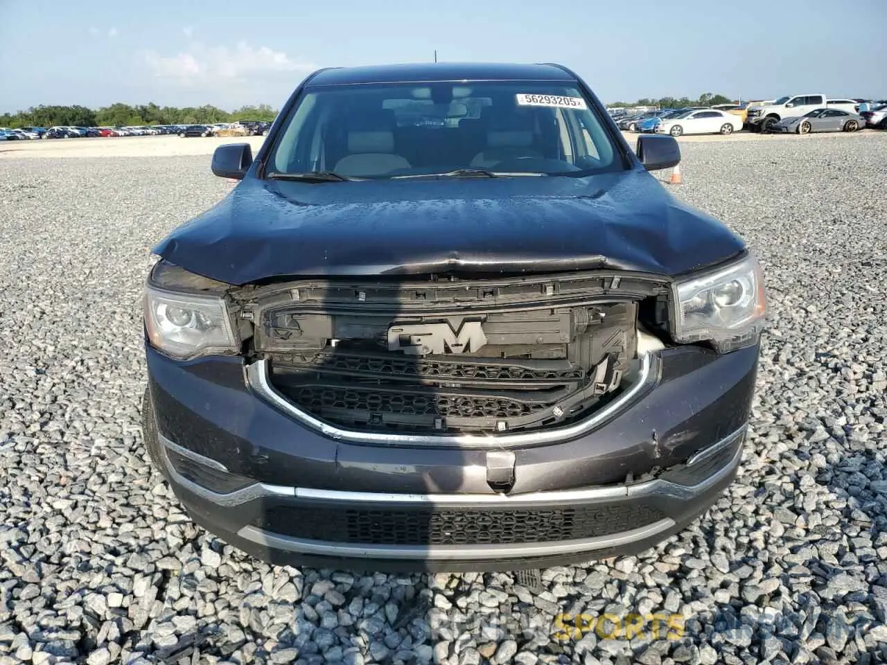 5 Photograph of a damaged car 1GKKNKLA7KZ110637 GMC ACADIA 2019