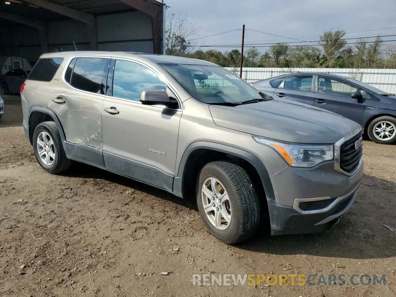 4 Photograph of a damaged car 1GKKNKLA7KZ163323 GMC ACADIA 2019