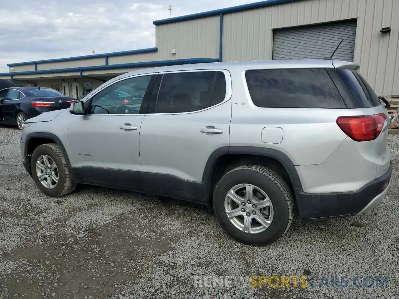 2 Photograph of a damaged car 1GKKNKLA7KZ240157 GMC ACADIA 2019