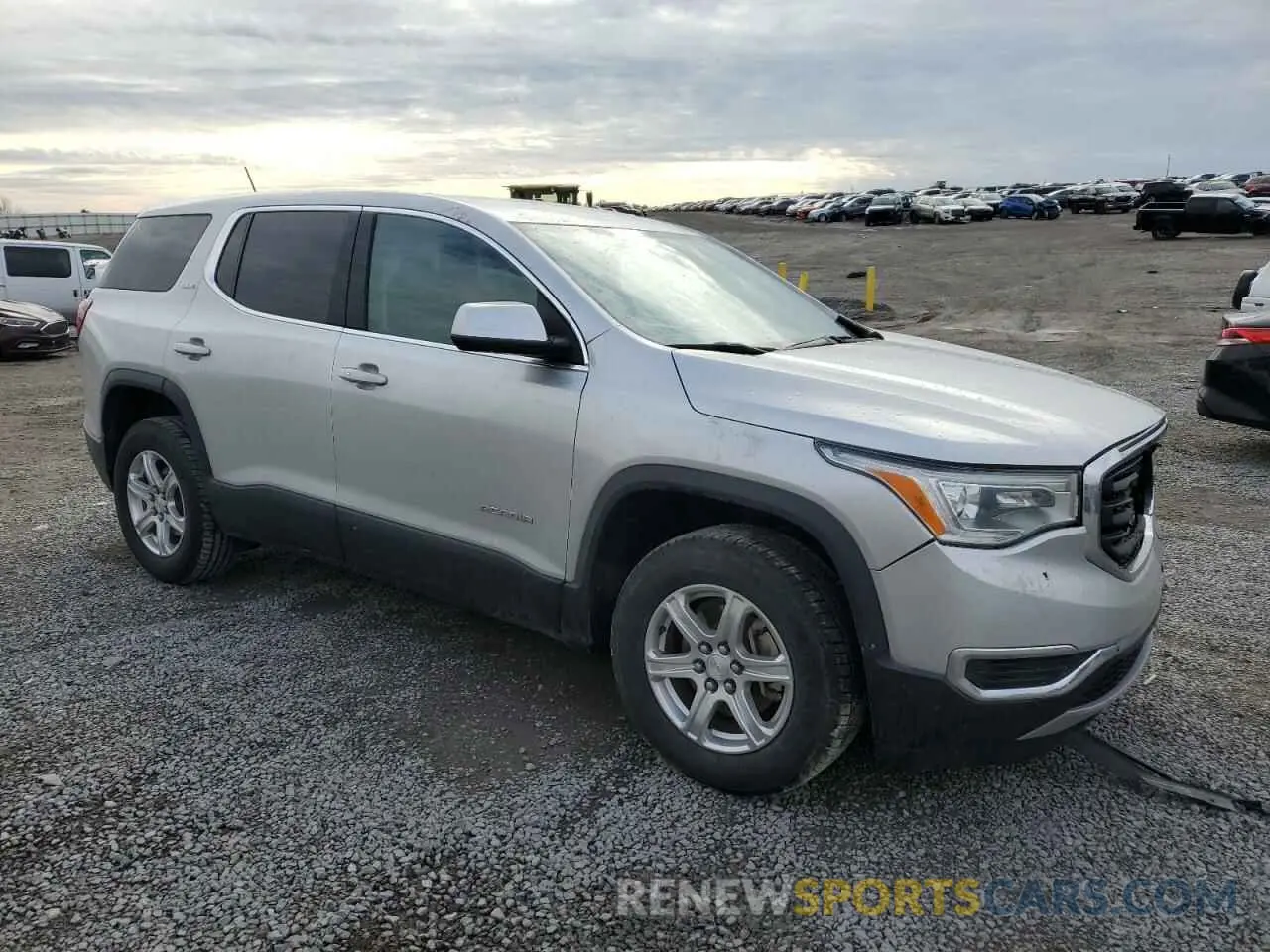 4 Photograph of a damaged car 1GKKNKLA7KZ240157 GMC ACADIA 2019