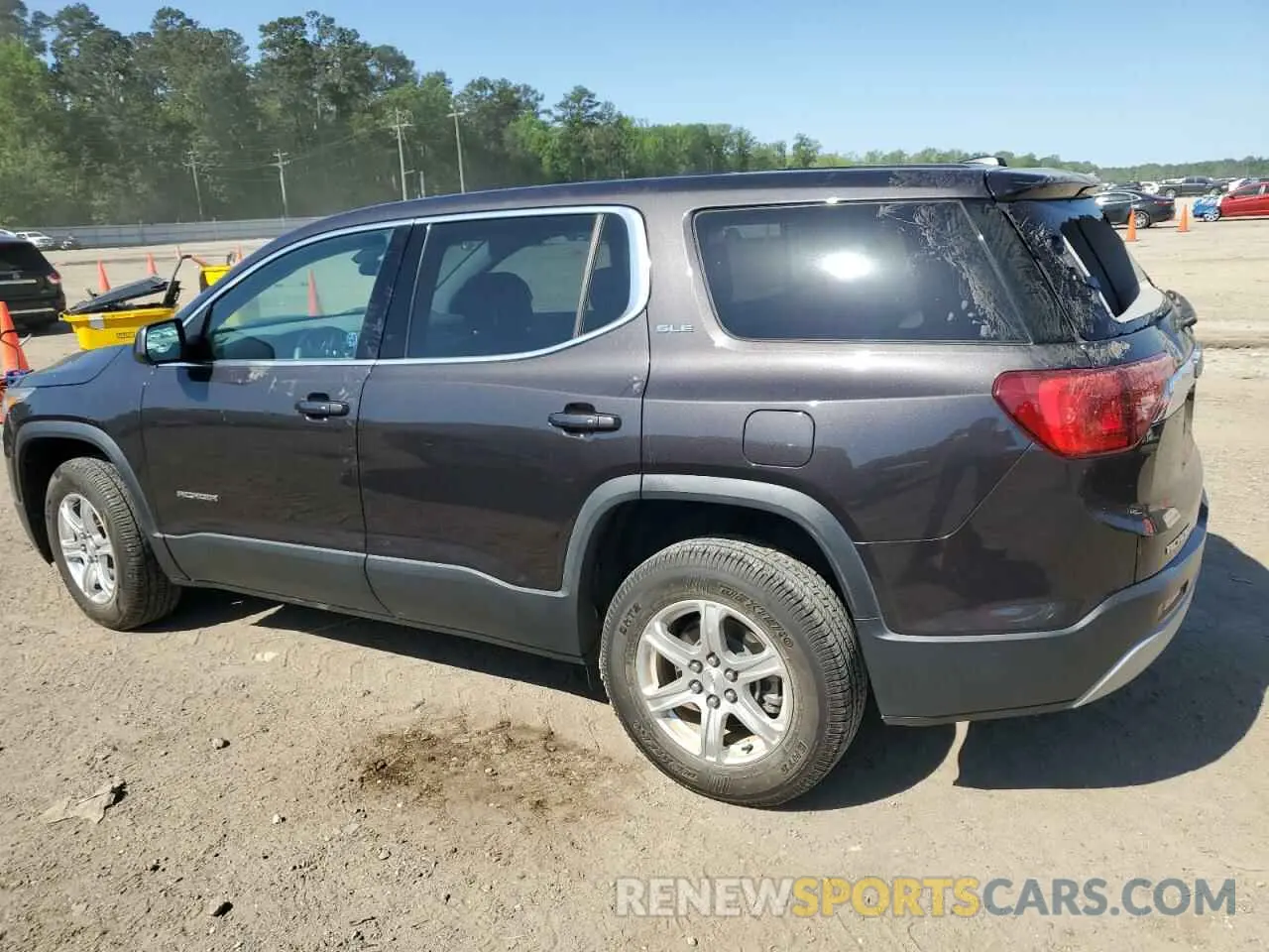 2 Photograph of a damaged car 1GKKNKLA8KZ101882 GMC ACADIA 2019