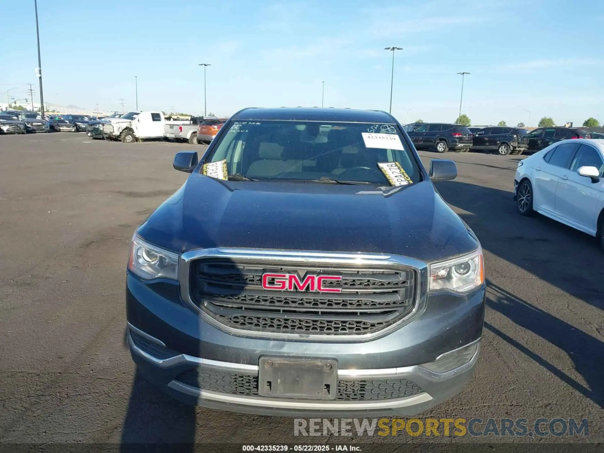 13 Photograph of a damaged car 1GKKNKLA8KZ279520 GMC ACADIA 2019