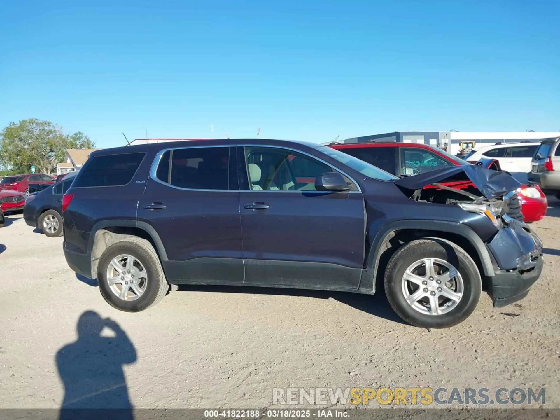13 Photograph of a damaged car 1GKKNKLA9KZ106220 GMC ACADIA 2019