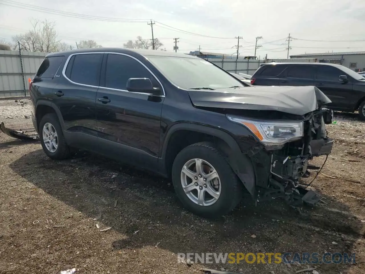 4 Photograph of a damaged car 1GKKNKLA9KZ156017 GMC ACADIA 2019