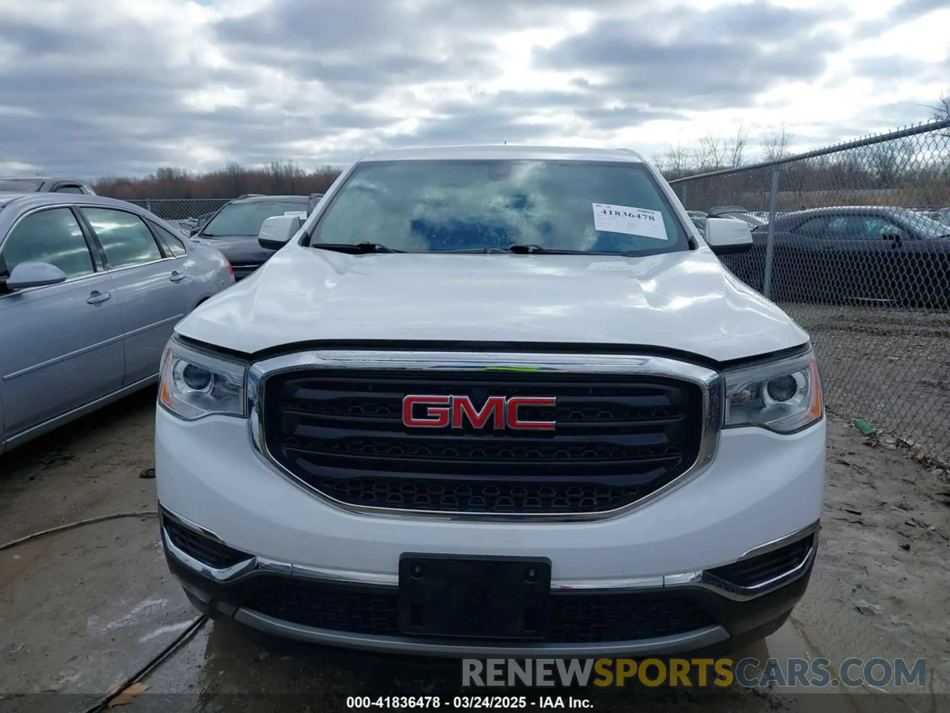 13 Photograph of a damaged car 1GKKNKLA9KZ233226 GMC ACADIA 2019