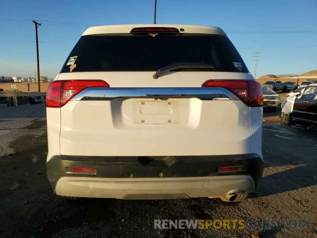 6 Photograph of a damaged car 1GKKNKLAXKZ121552 GMC ACADIA 2019