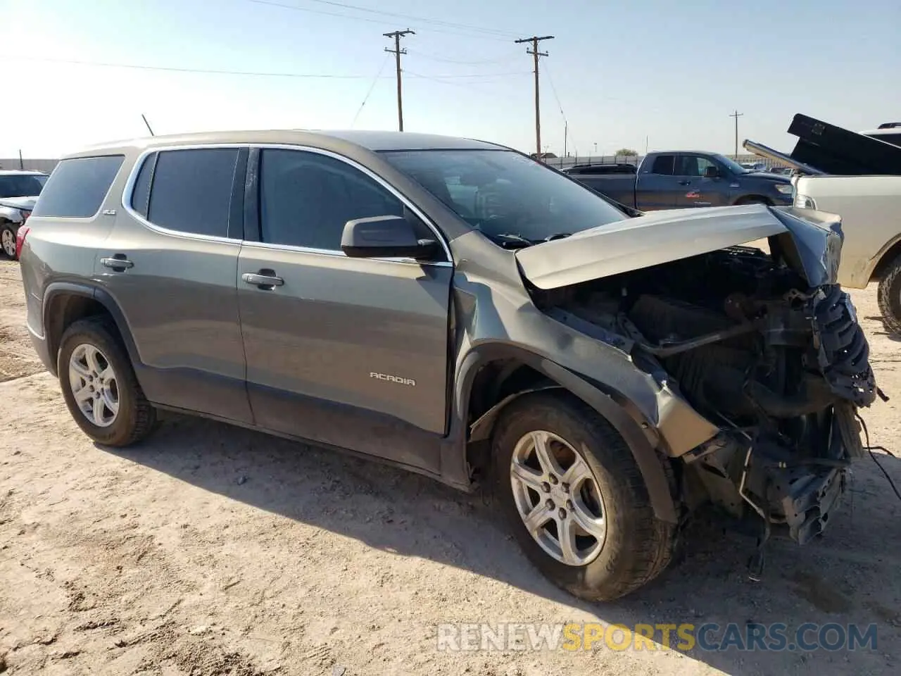 4 Photograph of a damaged car 1GKKNKLAXKZ157824 GMC ACADIA 2019