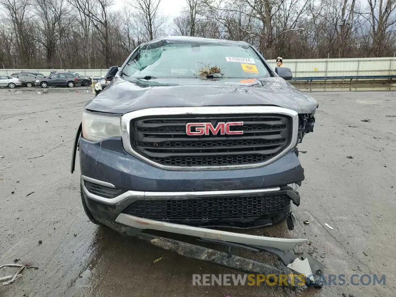 5 Photograph of a damaged car 1GKKNKLAXKZ266493 GMC ACADIA 2019