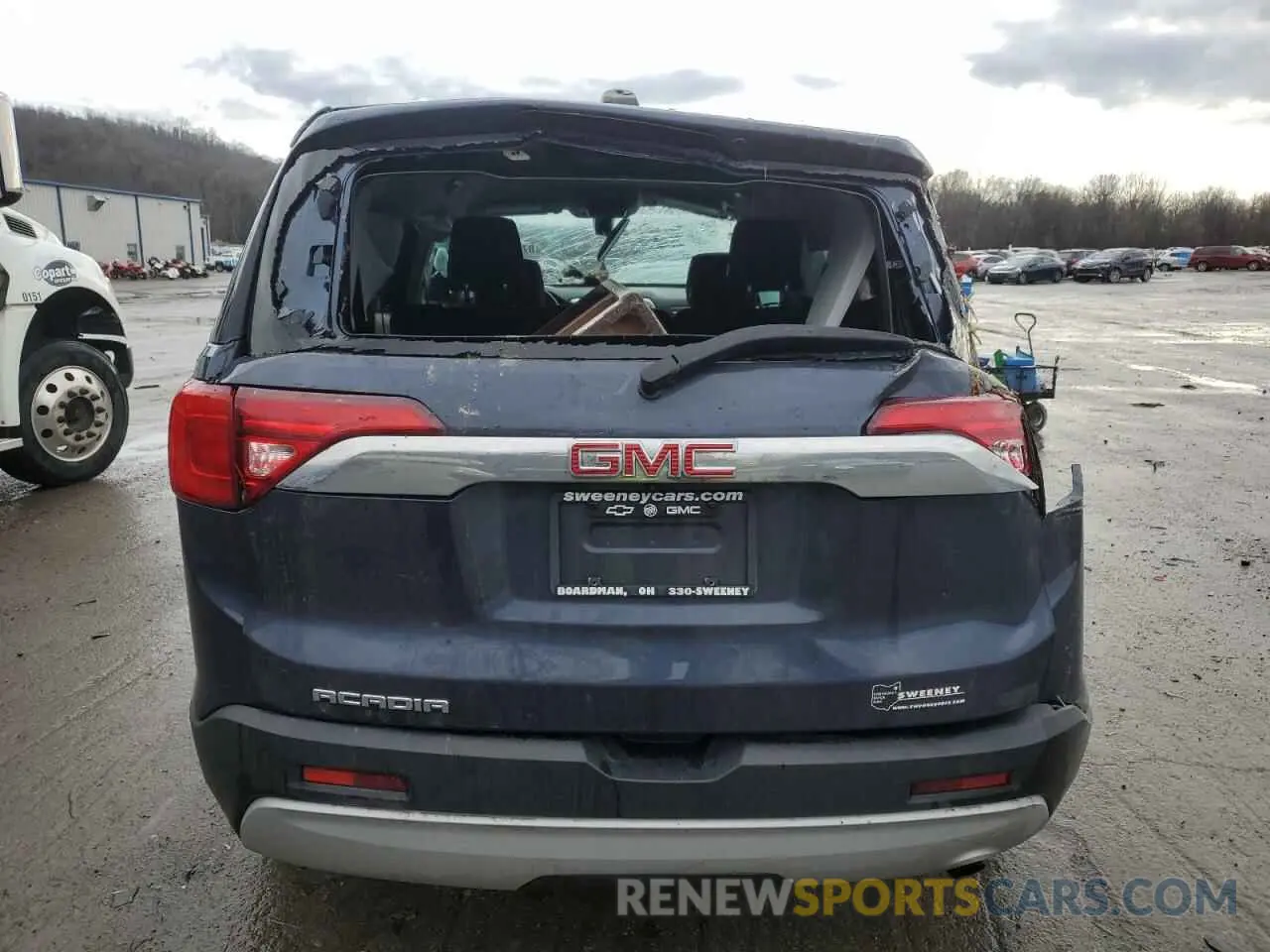 6 Photograph of a damaged car 1GKKNKLAXKZ266493 GMC ACADIA 2019