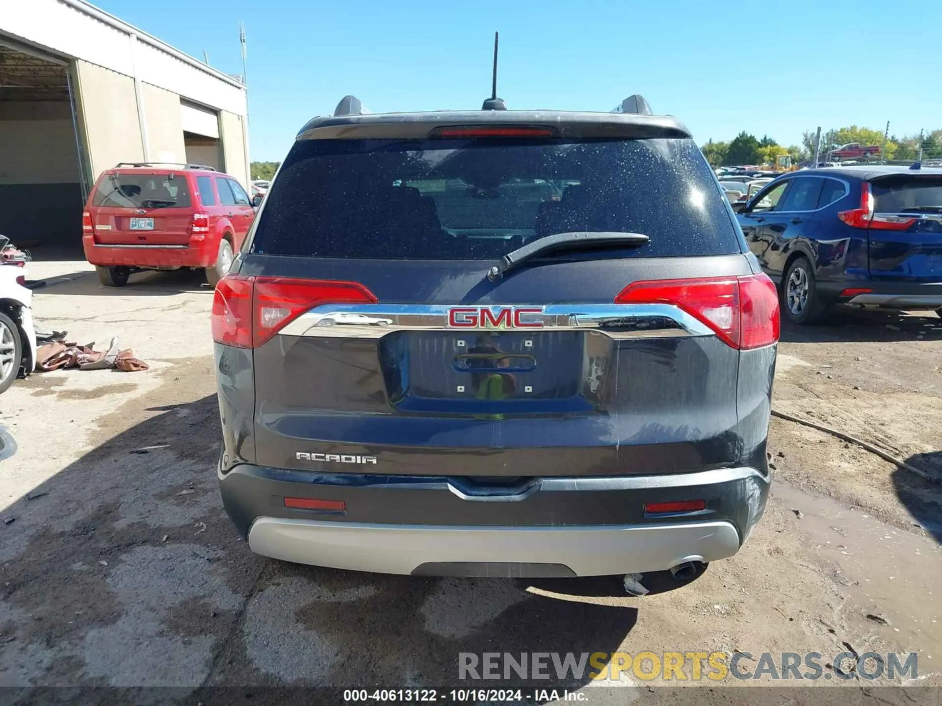 16 Photograph of a damaged car 1GKKNLLA1KZ115922 GMC ACADIA 2019