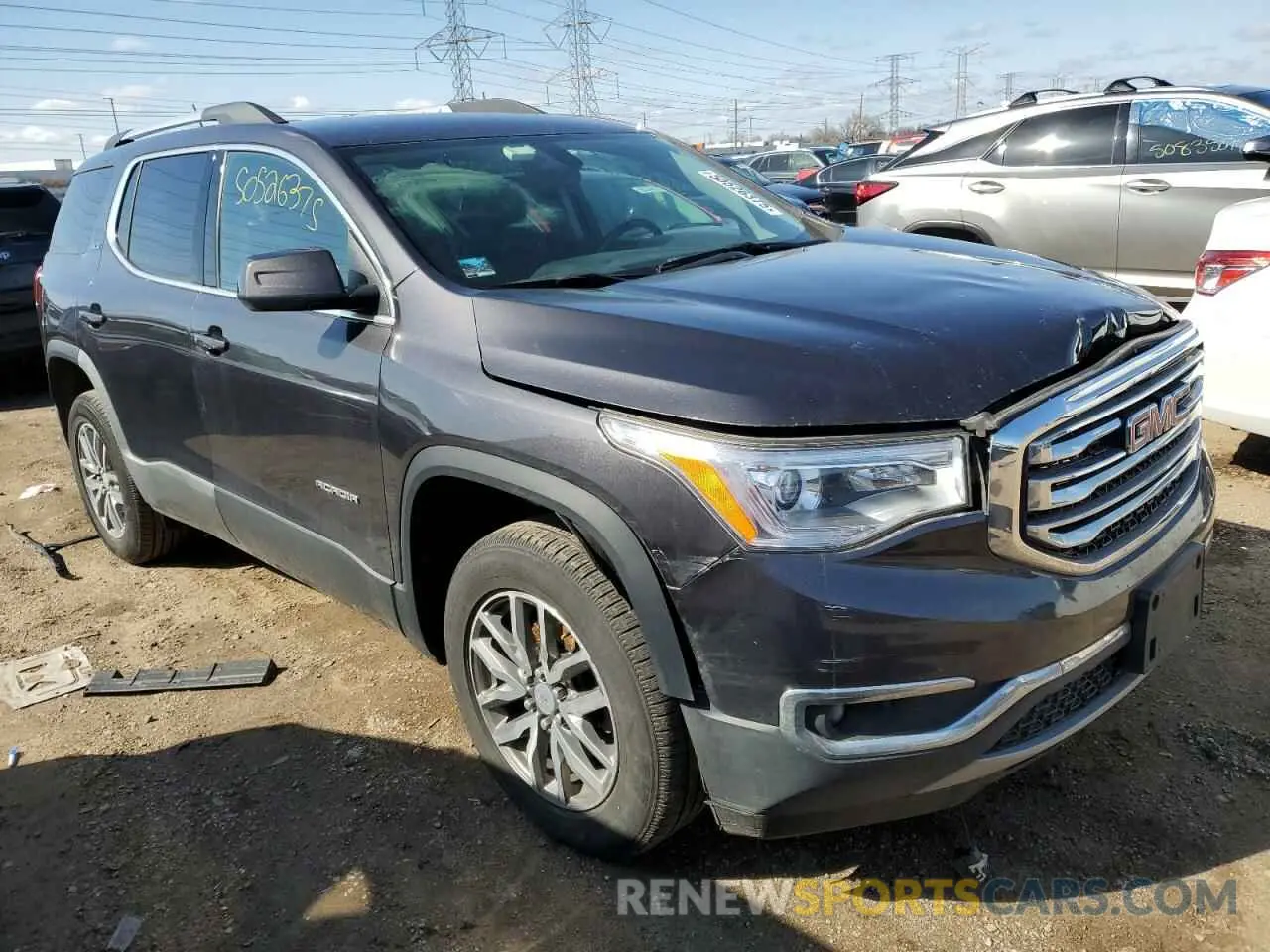 4 Photograph of a damaged car 1GKKNLLA1KZ123762 GMC ACADIA 2019