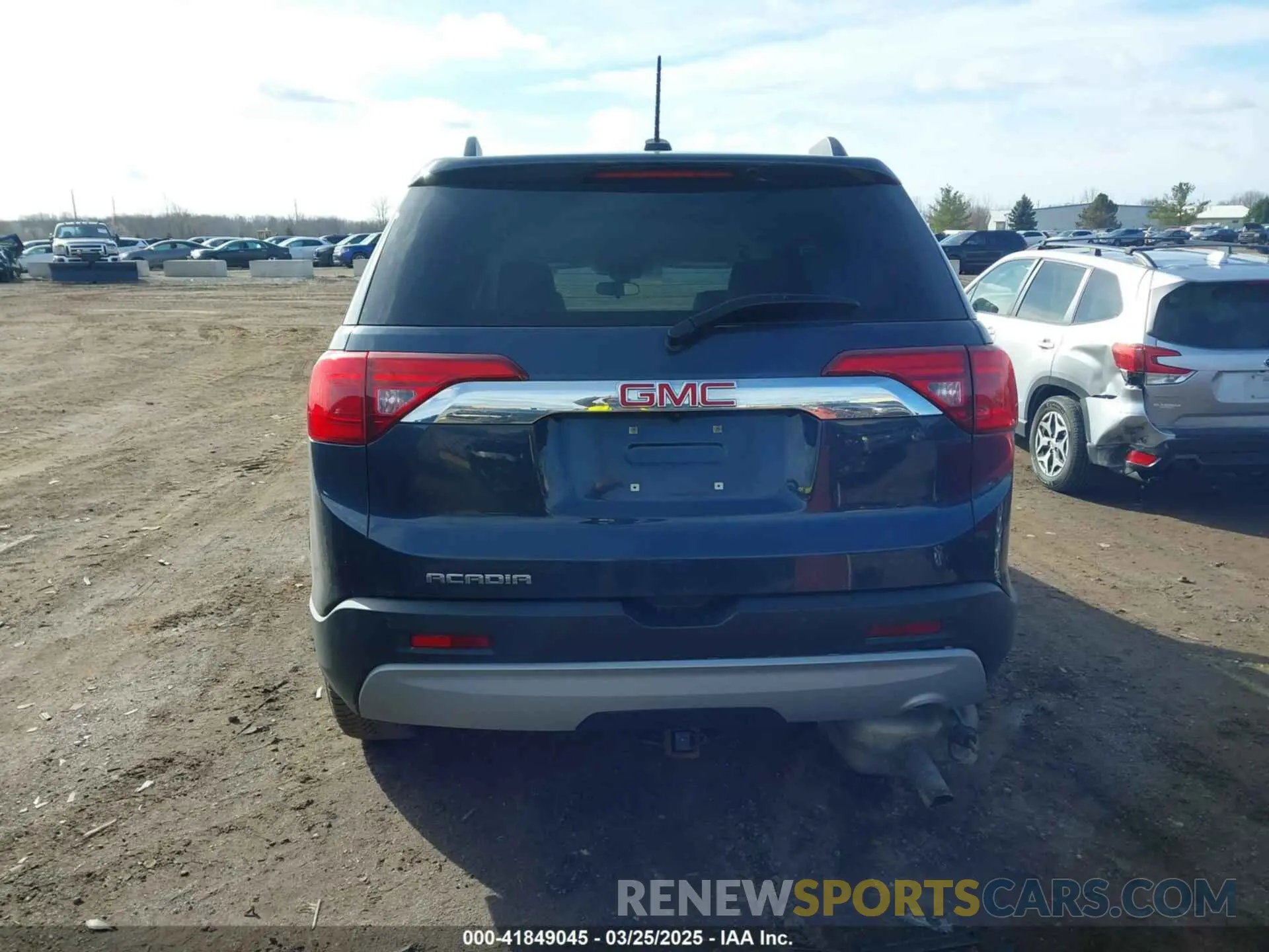 16 Photograph of a damaged car 1GKKNLLA1KZ196517 GMC ACADIA 2019