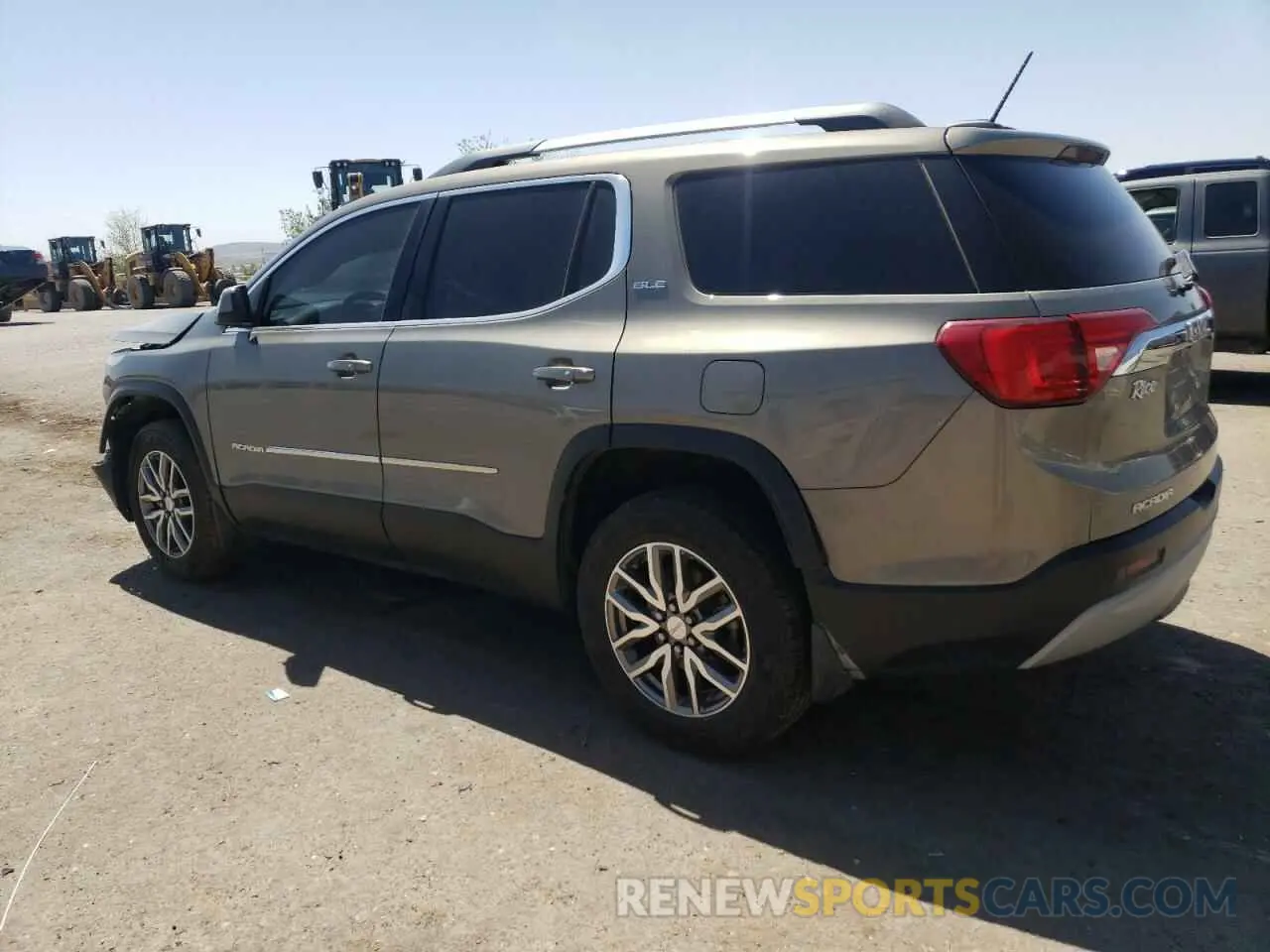 2 Photograph of a damaged car 1GKKNLLA2KZ230352 GMC ACADIA 2019