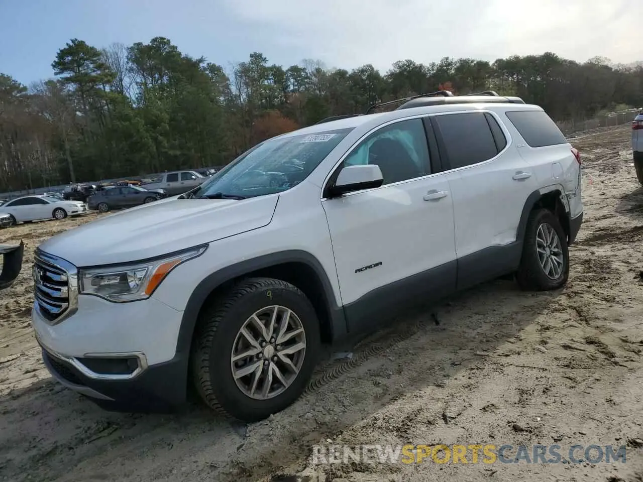 1 Photograph of a damaged car 1GKKNLLA2KZ253114 GMC ACADIA 2019