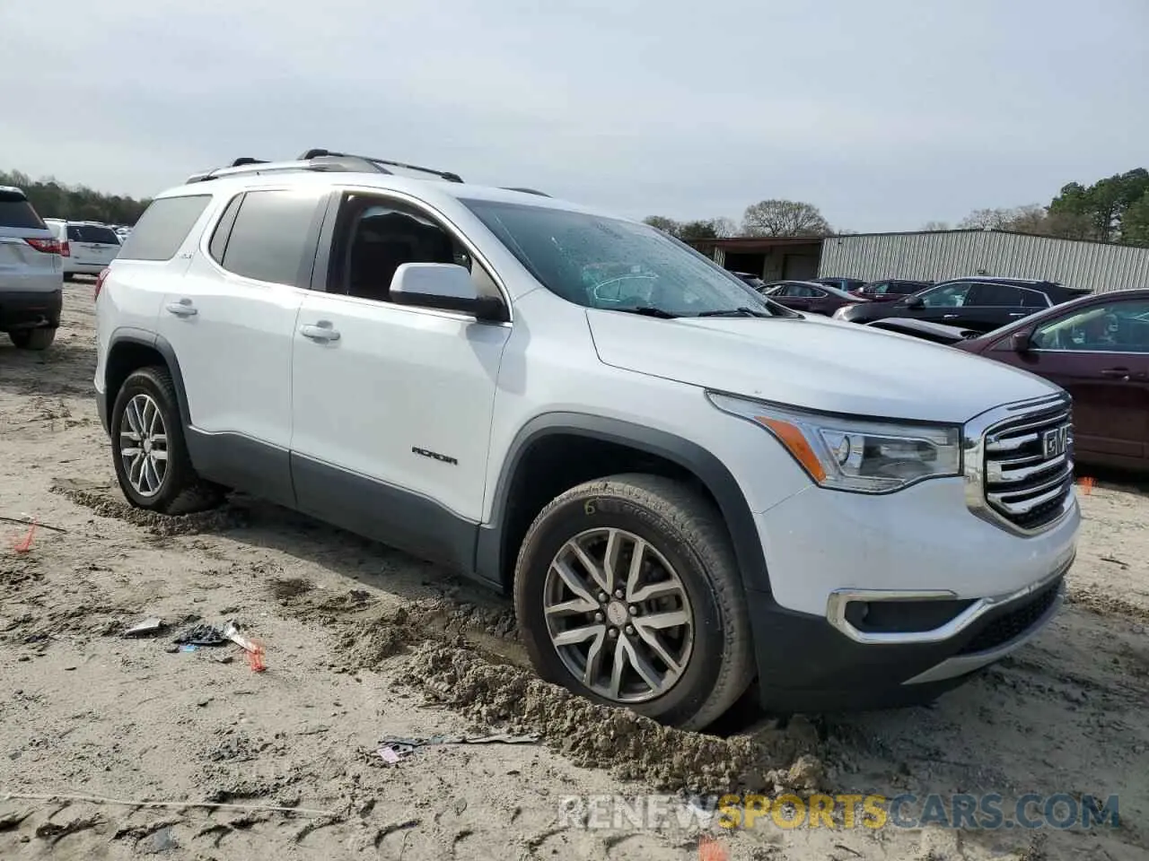 4 Photograph of a damaged car 1GKKNLLA2KZ253114 GMC ACADIA 2019