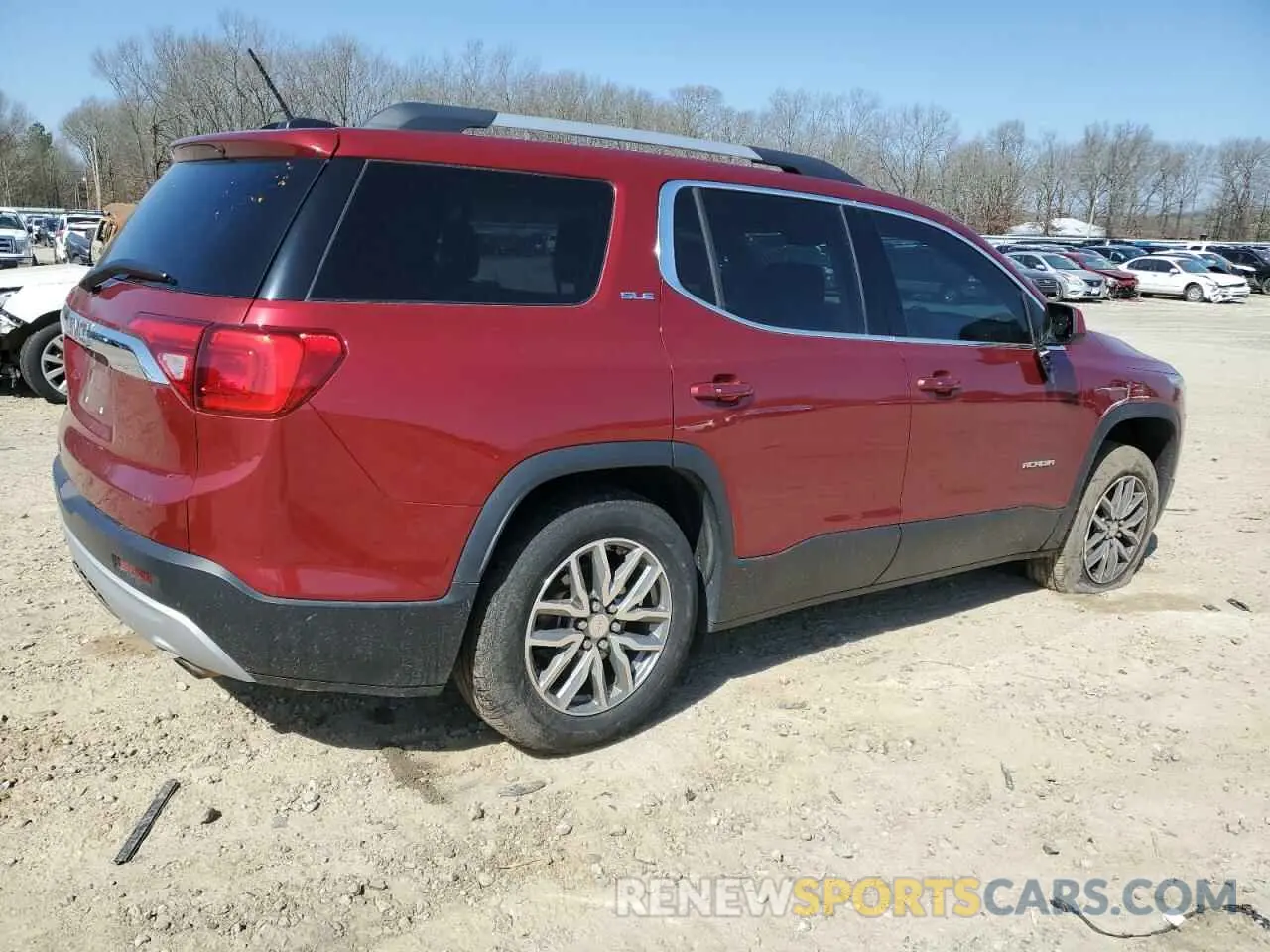 3 Photograph of a damaged car 1GKKNLLA3KZ265756 GMC ACADIA 2019