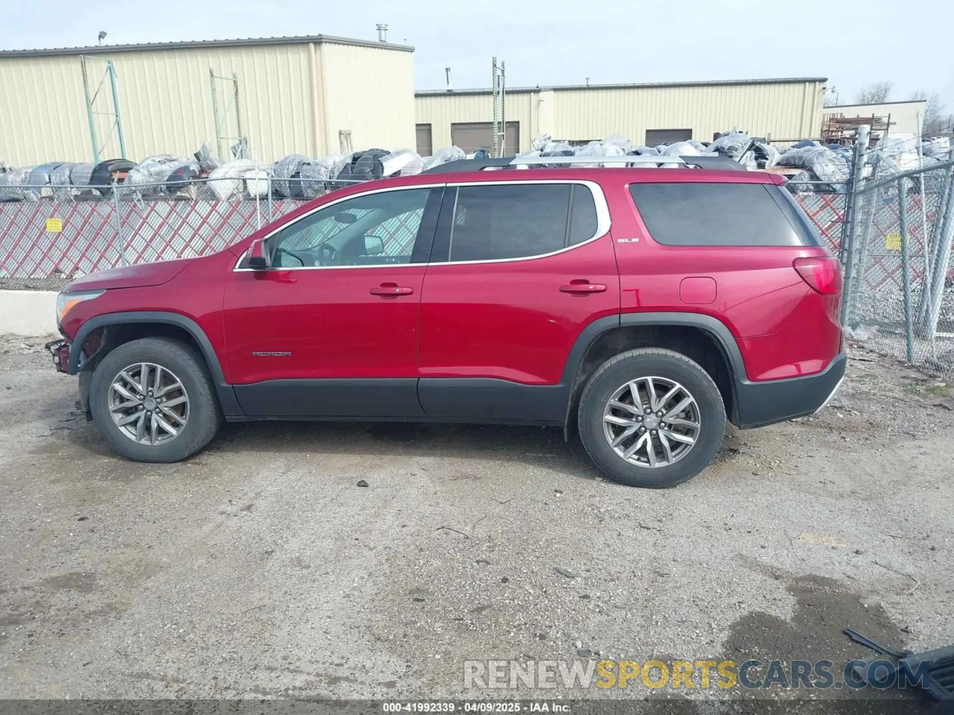 15 Photograph of a damaged car 1GKKNLLA4KZ250084 GMC ACADIA 2019