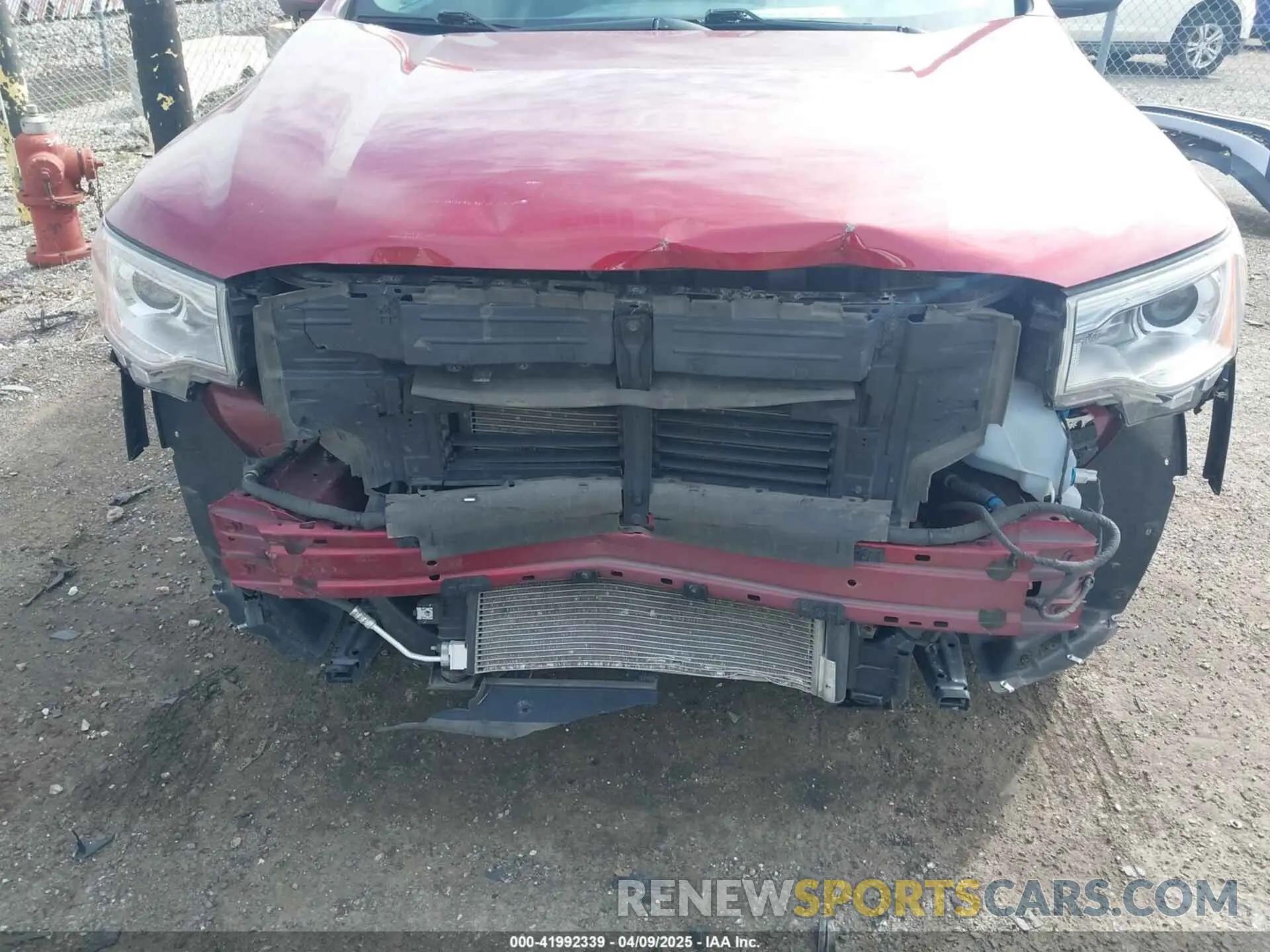 6 Photograph of a damaged car 1GKKNLLA4KZ250084 GMC ACADIA 2019