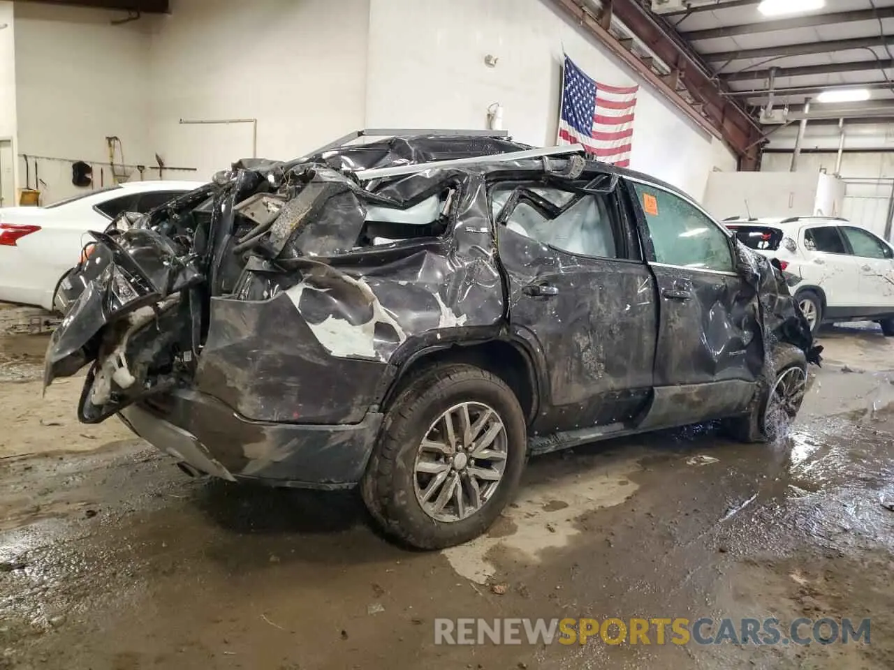 3 Photograph of a damaged car 1GKKNLLA7KZ153798 GMC ACADIA 2019