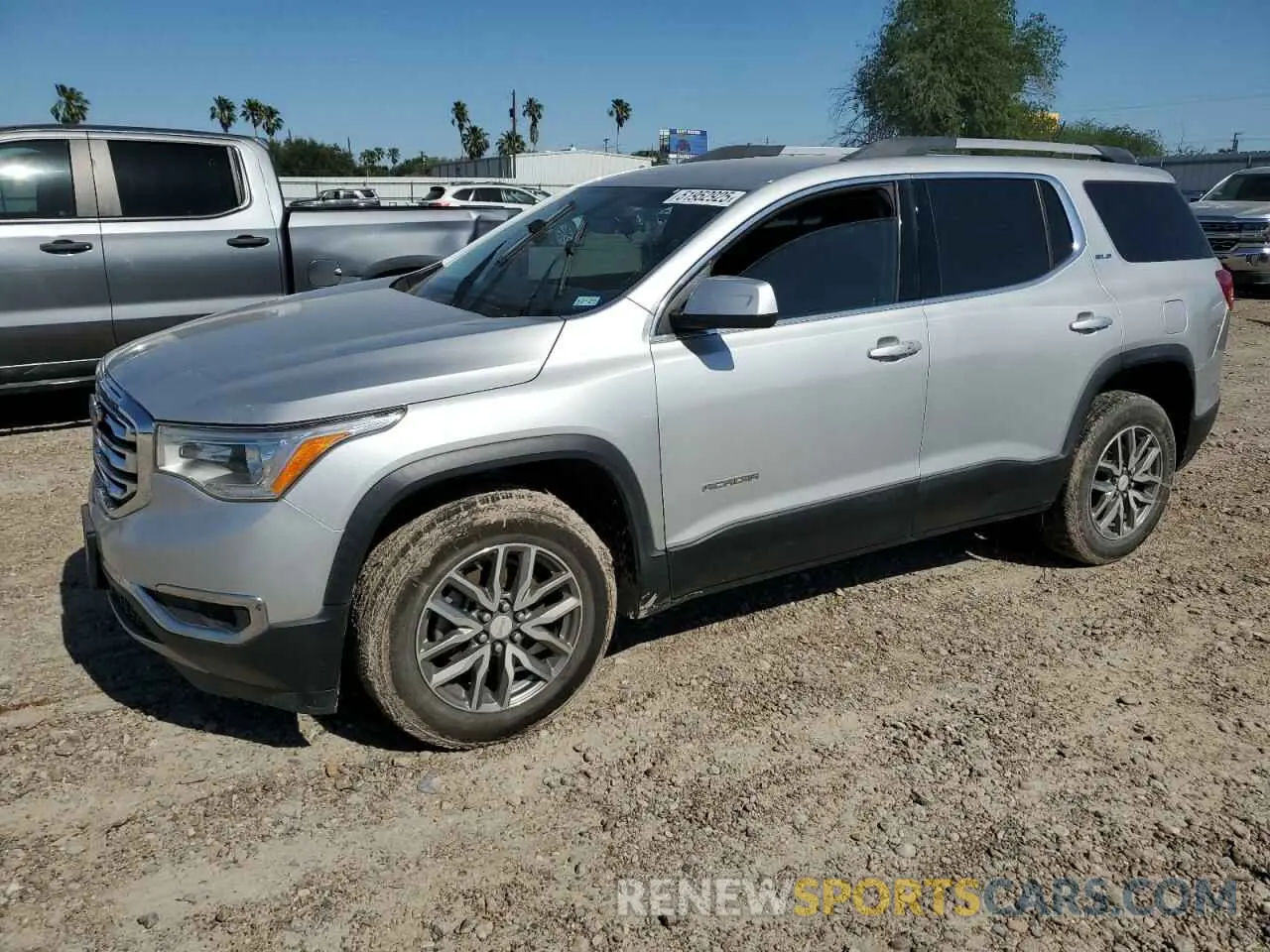 1 Photograph of a damaged car 1GKKNLLA7KZ216205 GMC ACADIA 2019