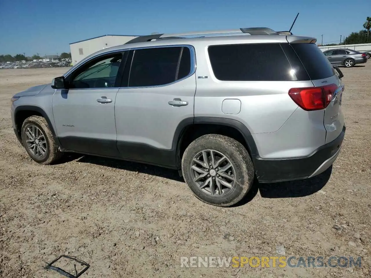 2 Photograph of a damaged car 1GKKNLLA7KZ216205 GMC ACADIA 2019