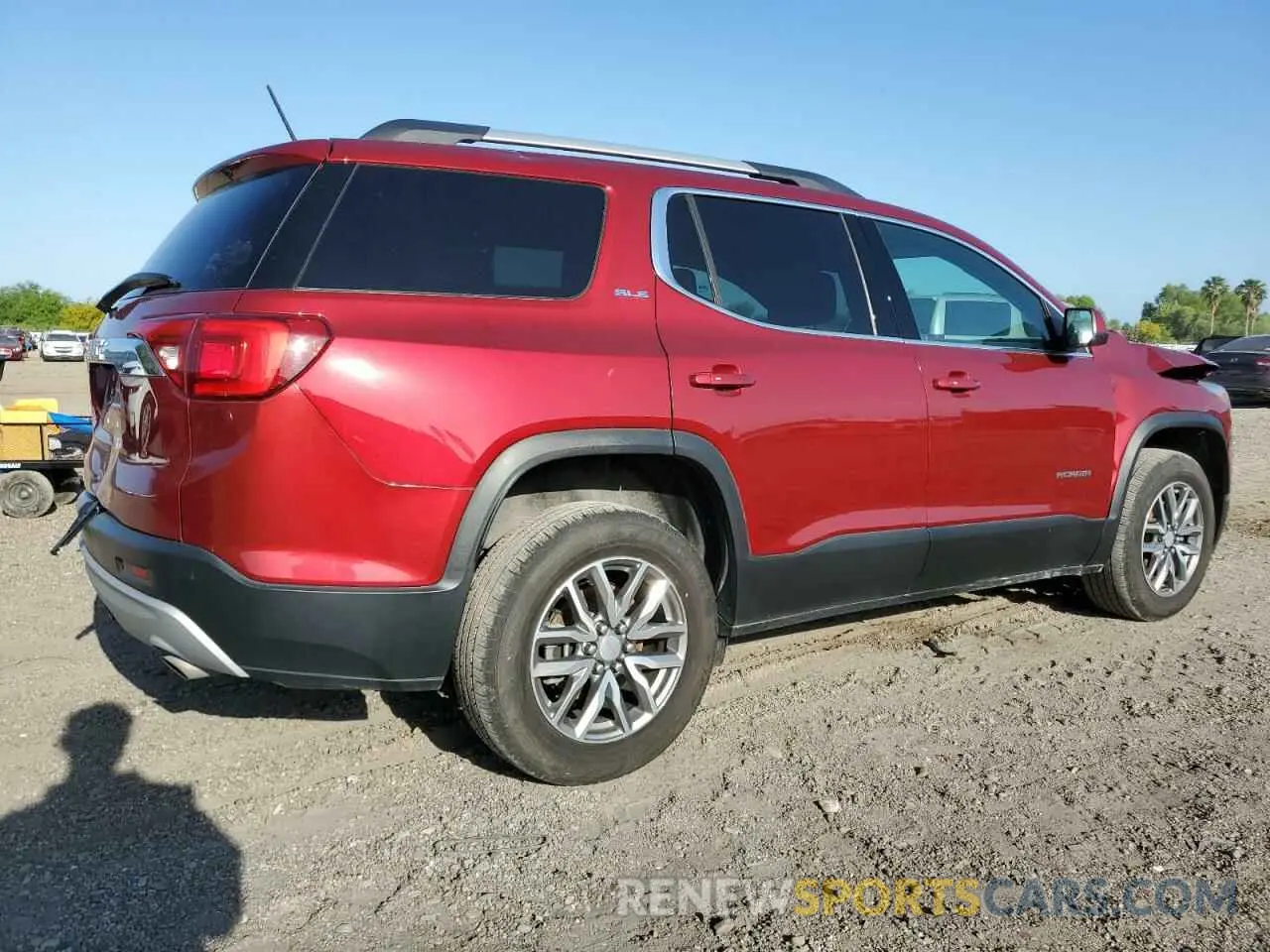 3 Photograph of a damaged car 1GKKNLLA9KZ229862 GMC ACADIA 2019