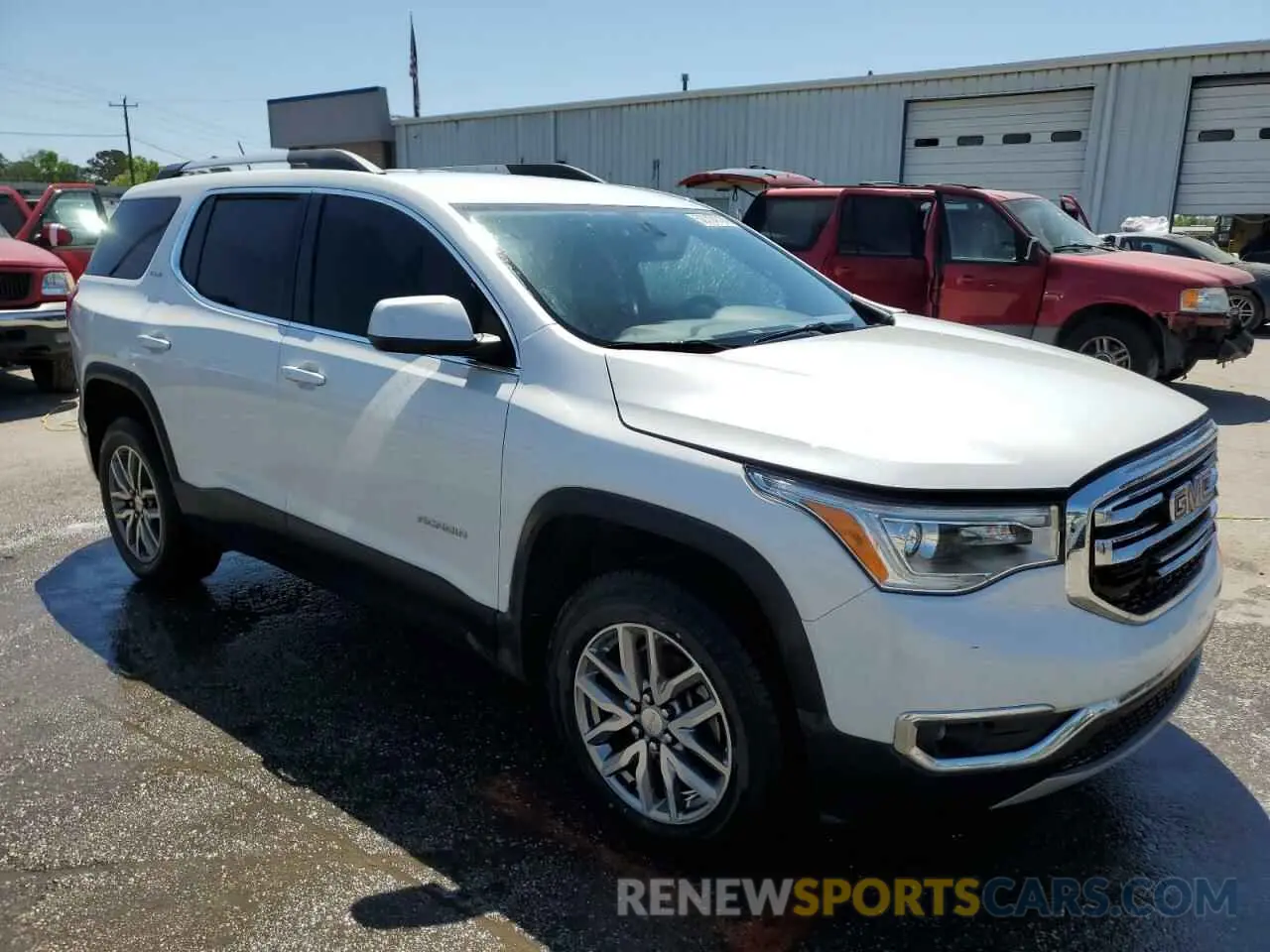 4 Photograph of a damaged car 1GKKNLLAXKZ274812 GMC ACADIA 2019