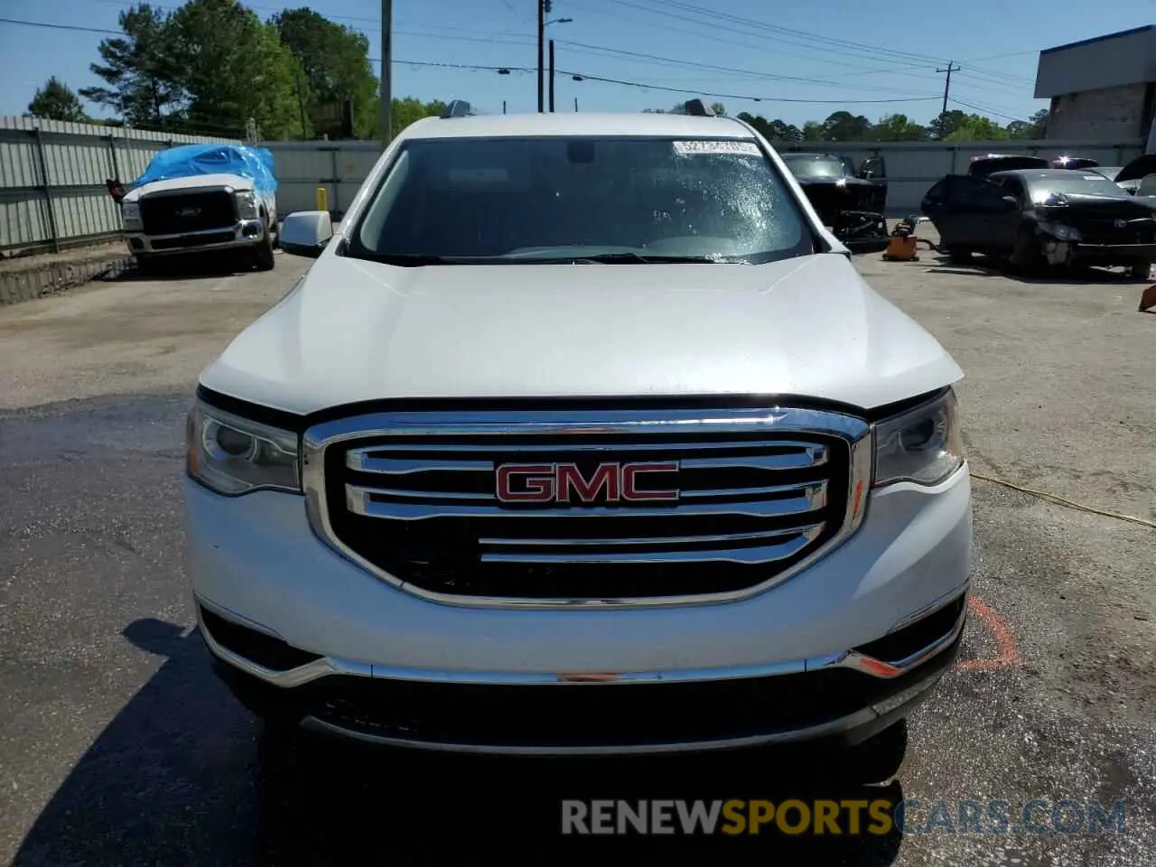 5 Photograph of a damaged car 1GKKNLLAXKZ274812 GMC ACADIA 2019