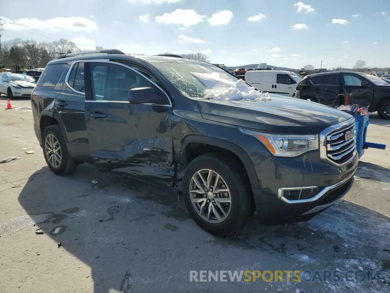 4 Photograph of a damaged car 1GKKNLLS3KZ276538 GMC ACADIA 2019