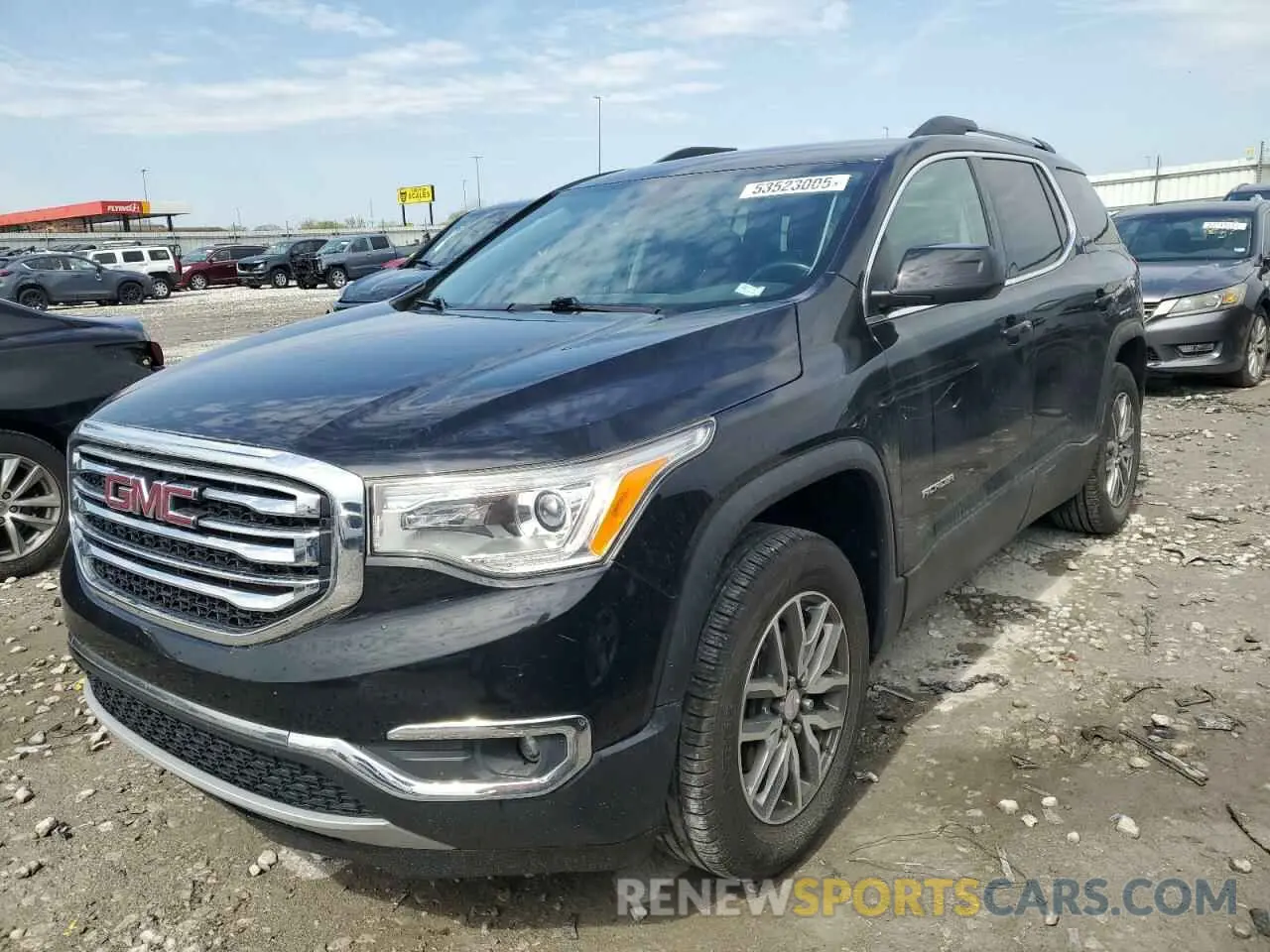 1 Photograph of a damaged car 1GKKNLLS3KZ289063 GMC ACADIA 2019