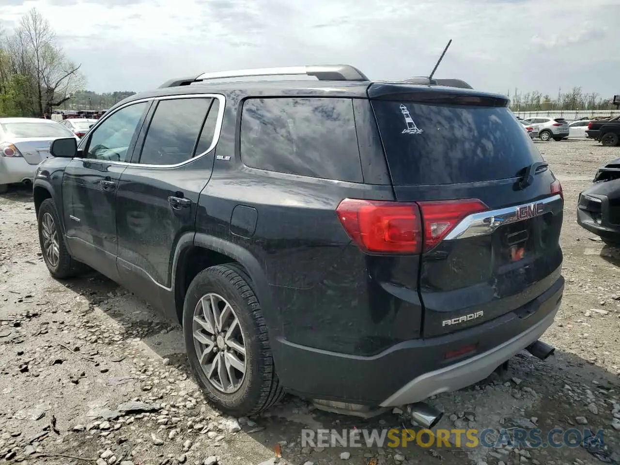 2 Photograph of a damaged car 1GKKNLLS3KZ289063 GMC ACADIA 2019